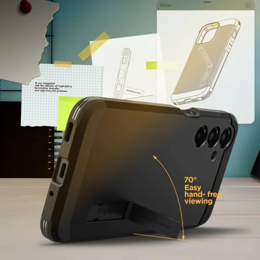  Galaxy A16 4G / 5G Fekete SPIGEN TOUGH ARMOR tok - 14