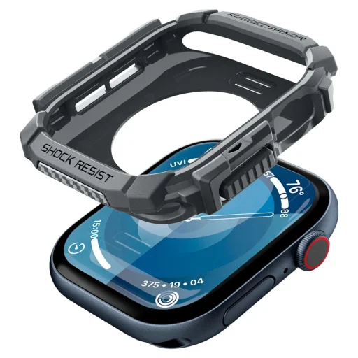  Apple Watch 10/11 (46 mm) Sötétszürke SPIGEN Rugged Armor tok - 7
