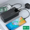 Choetech PD22.5W Kettős USB-A+Type-C Hordozható töltő 40000mAh Fekete thumbnail