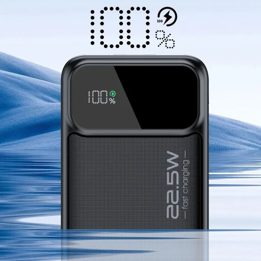 Choetech PD22.5W Kettős USB-A+Type-C Hordozható töltő 40000mAh Fekete - 8