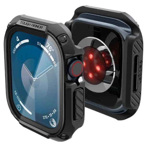  Apple Watch 10/11 (46 mm) Fekete SPIGEN Tough Armor tok - 1