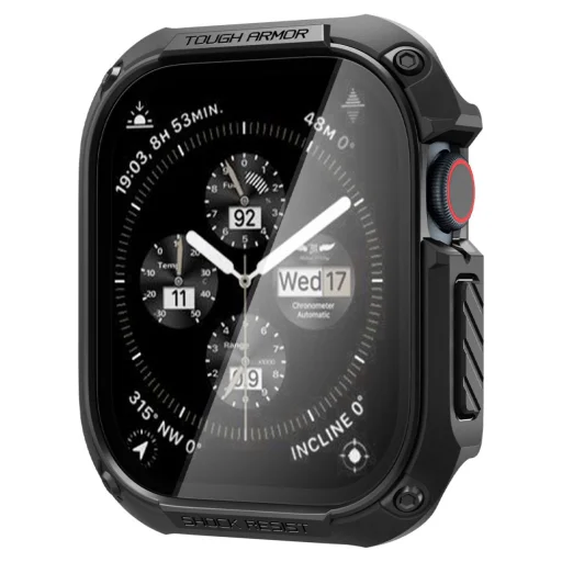  Apple Watch 10/11 (46 mm) Fekete SPIGEN Tough Armor tok - 2