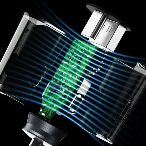 Dudao R4T 30W autós töltő USB-A / USB-C - szürke - 7