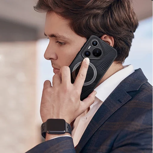 Dux Ducis Aimo Mag tok MagSafe kompatibilitással Huawei Pura 70 - fekete - 13