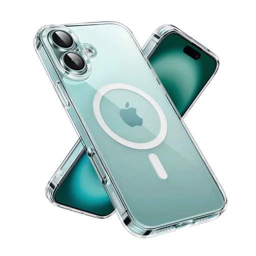 Ugreen Classy Clear Magnetic tok iPhone 16 Plus - Átlátszó - 2