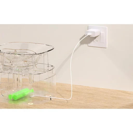 Rojeco 4L Automata Kisállat Etető WiFi Verzió Dupla Tállal - 11