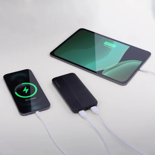 Wozinsky powerbank Li-Po 10000mAh 2 x USB fekete (WPBBK1) - 3