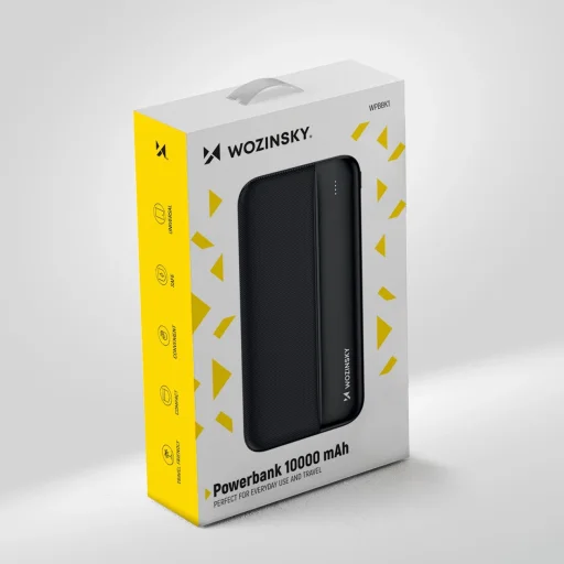 Wozinsky powerbank Li-Po 10000mAh 2 x USB fekete (WPBBK1) - 6