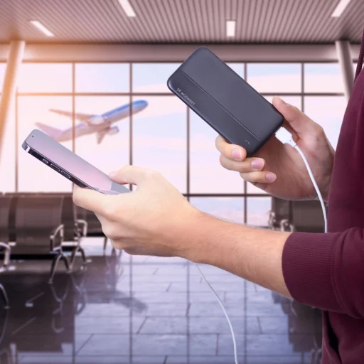 Wozinsky powerbank Li-Po 10000mAh 2 x USB fekete (WPBBK1) - 7
