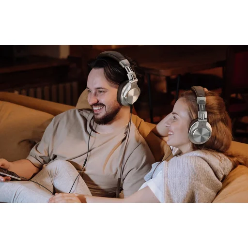 Oneodio Fusion A70 Vezeték nélküli Fejhallgató (Barna) - 4