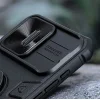 Nillkin CamShield Armor tok iPhone 15 Pro Max - Fekete thumbnail