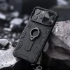 Nillkin CamShield Armor tok iPhone 15 Pro Max - Fekete thumbnail