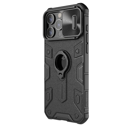 Nillkin CamShield Armor tok iPhone 15 Pro Max - Fekete - 2
