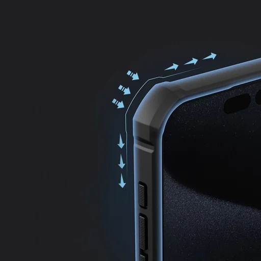Nillkin CamShield Armor tok iPhone 15 Pro Max - Fekete - 8