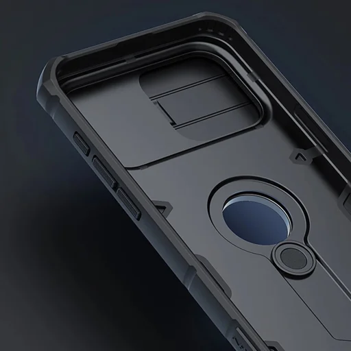 Nillkin CamShield Armor tok iPhone 15 Pro Max - Fekete - 9