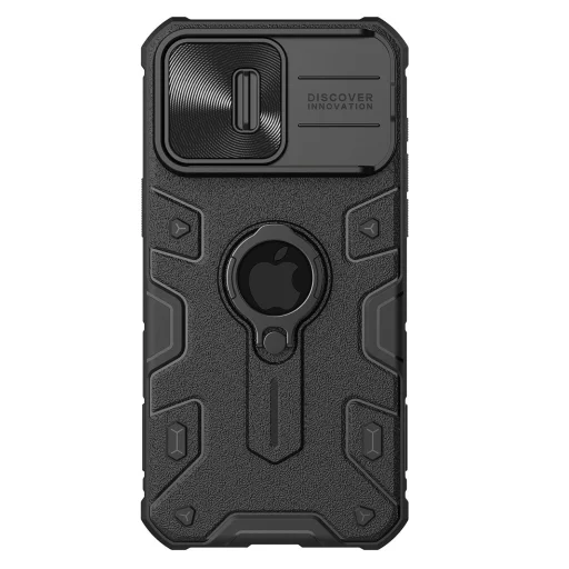 Nillkin CamShield Armor tok iPhone 15 Pro Max - Fekete - 1