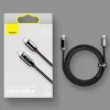 Baseus CATSK-B06 USB-C - USB-C PD kábel 100W 5A 480Mb/s 1m - zöld thumbnail