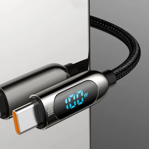 Baseus CATSK-B06 USB-C - USB-C PD kábel 100W 5A 480Mb/s 1m - zöld - 18
