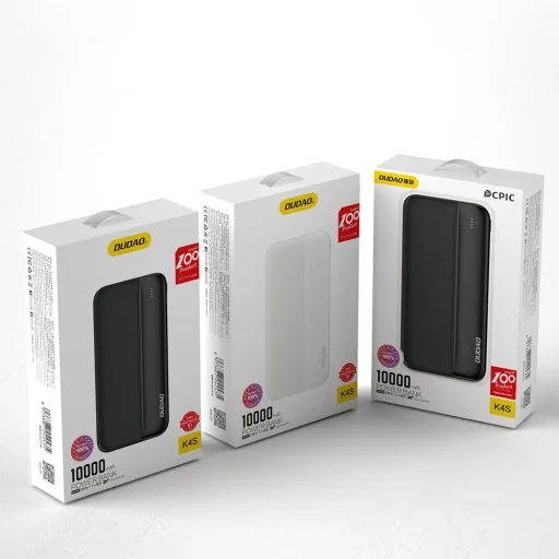 Dudao K4S powerbank 2x USB Type A 10000mAh 5V / 2A fehér - 6