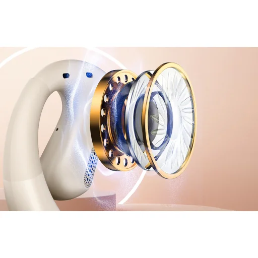 OWS OneOdio OpenRock Pro Vezeték nélküli Fejhallgató (bézs) - 4