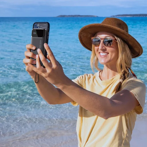 Powerbank Choetech B728 10000mAh 22.5W PD USB-A / USB-C - fekete - 9