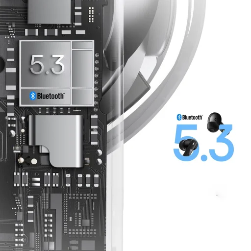 Baseus Bowie E19 TWS In-Ear Vezeték nélküli Fülhallgató - Fekete - 16