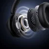 Baseus Bass 30 Max Vezeték nélküli On-Ear Bluetooth 5.3 Fejhallgató - Fekete thumbnail