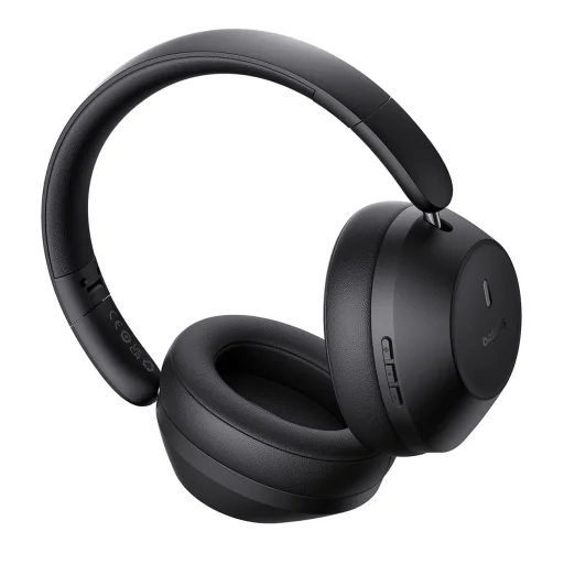 Baseus Bass 30 Max Vezeték nélküli On-Ear Bluetooth 5.3 Fejhallgató - Fekete - 5