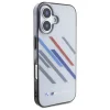  iPhone 16 Plus Szürke BMW Motosport IML Random Stripes tok thumbnail