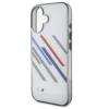  iPhone 16 Plus Szürke BMW Motosport IML Random Stripes tok thumbnail