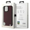  iPhone 16 Pro Max Piros BMW Sign Leather Diamond Metal Logo MagSafe tok thumbnail