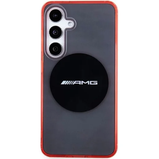 AMG Átlátszó Két Színű MagSafe tok Samsung Galaxy S24 - fekete - 3