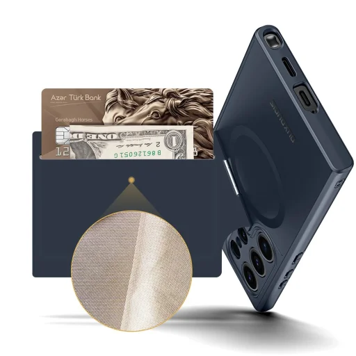 Dux Ducis Rafi ll Mag tok Samsung Galaxy S24 Ultra - kék - 11