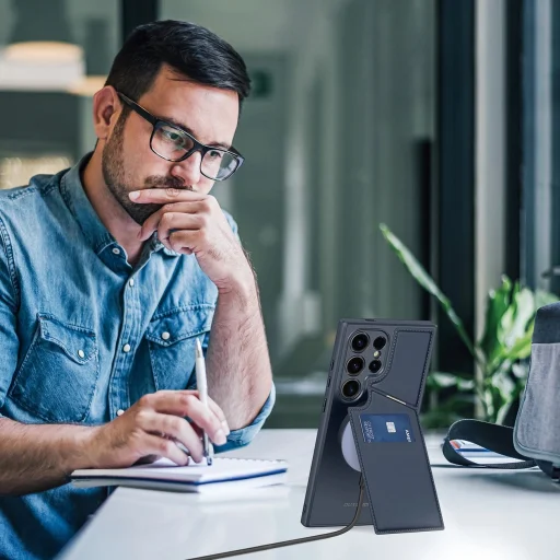 Dux Ducis Rafi ll Mag tok Samsung Galaxy S24 Ultra - kék - 9