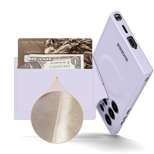 Dux Ducis Rafi II Mag tok Samsung Galaxy S24 Ultra - lila tok - 11