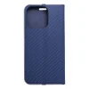 LUNA Carbon fliptok iPhone 16 Pro kék tok thumbnail