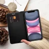 LUNA Fliptok Carbon iPhone 16 Plus tok fekete thumbnail