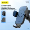 Foneng autós telefontartó CP101 vezeték nélküli töltéssel, légbefúvóhoz rögzíthető, fekete - 3
