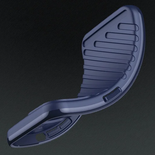 Thunder Case iPhone 16 szilikon tok - Kék tok - 4