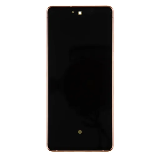 LCD kijelző + Érintőpanel + Előlap Samsung G780 4G Galaxy S20 FE Cloud Orange (Szerviz csomag) - 1