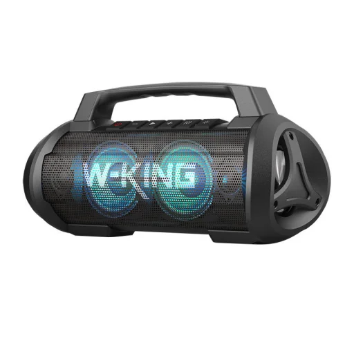 Vezeték nélküli Bluetooth Hangszóró W-KING D10 70W (fekete), - 1