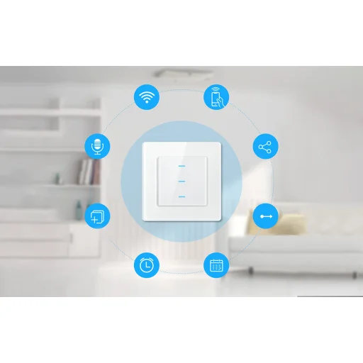 Avatto N-TS10-W1 WiFi okosvillanykapcsoló (fehér) - 4