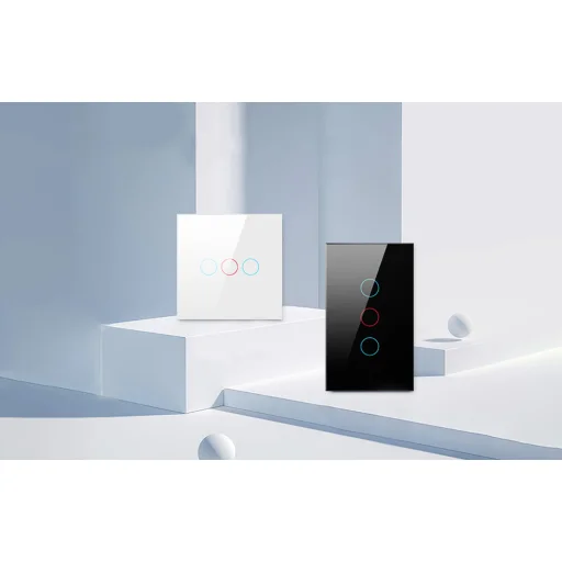 Okos Világítás Kapcsoló WiFi Avatto TS02-EU-W3 3 Mód TUYA (fehér) - 3