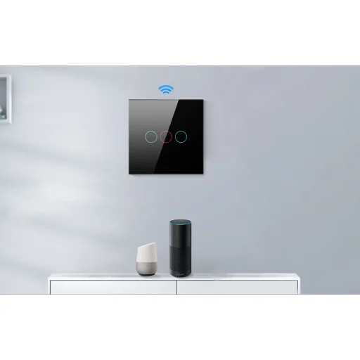 Okos Világítás Kapcsoló WiFi Avatto TS02-EU-W3 3 Mód TUYA (fehér) - 6