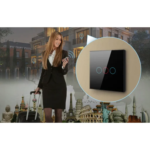 ZigBee Avatto ZTS02-EU-W1 1 Utas TUYA Okos Kapcsoló (fehér) - 3