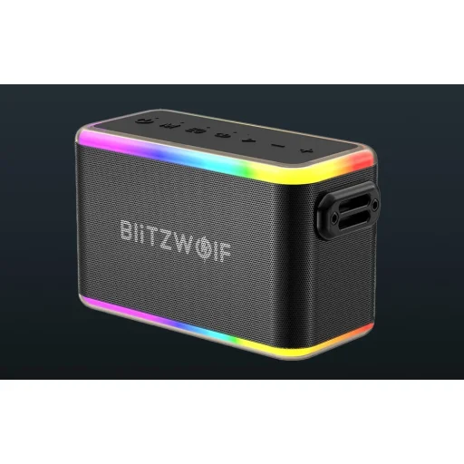 Vezeték nélküli Bluetooth hangszóró Blitzwolf BW-WA6 RGB 80W - 2