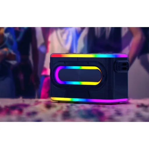 Vezeték nélküli Bluetooth hangszóró Blitzwolf BW-WA6 RGB 80W - 5