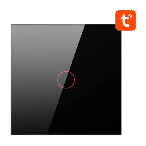 ZigBee Avatto ZTS02-EU-B1 Okos Világítás Kapcsoló 1 Utas TUYA (fekete) - 1