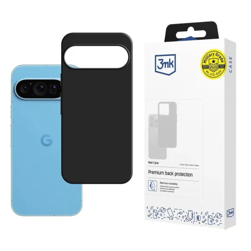 3mk Matt Tok Google Pixel 9-hez - Fekete - 1