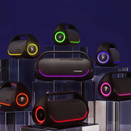 Tronsmart Bang Vízálló Bluetooth Vezeték nélküli Hangszóró 60W Powerbank Funkcióval fekete (723928) - 14